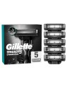 Gillette Carbon Mach3 Replacement Head for men 5 unit