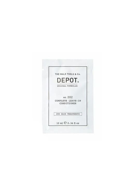 Depot HAIR TREATMENTS Nï¿½ï¿½202 complete leave-In conditioner 10ml uomo