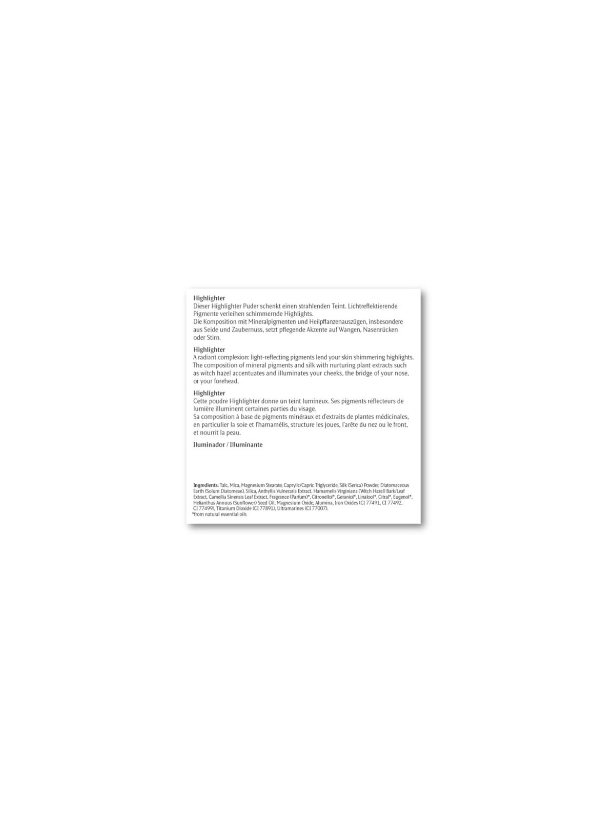 Dr. Hauschka HIGHLIGHTER Illuminante 01 1 unitï¿½ï¿½ donna