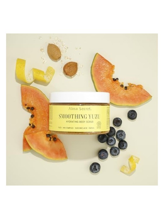 Scrub corpo liscio Alma Secret SMOOOTHING YUZU 250ml