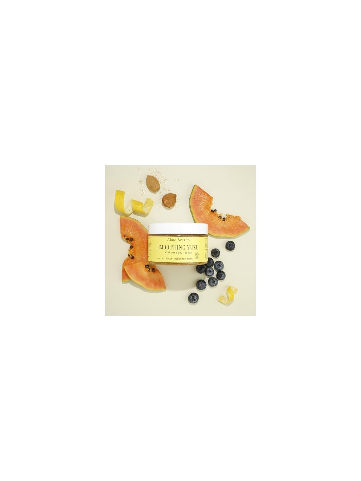 Scrub corpo liscio Alma Secret SMOOOTHING YUZU 250ml
