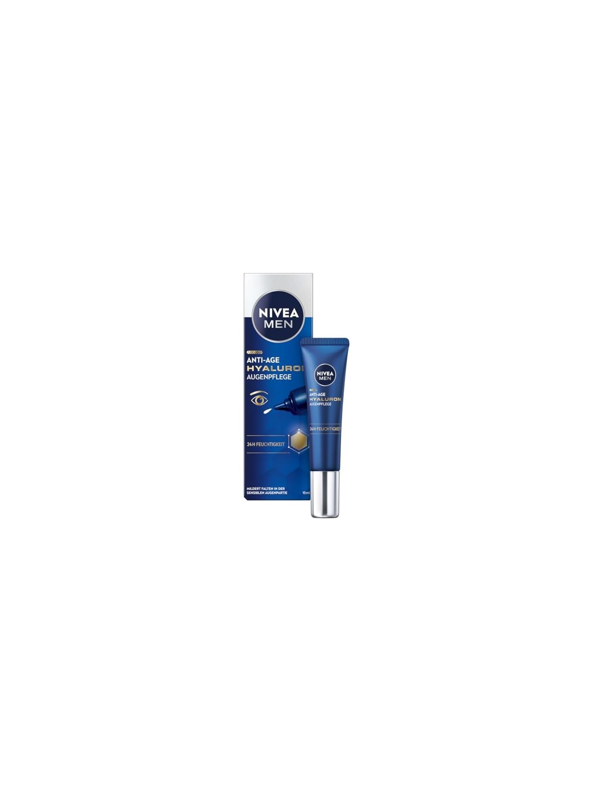 Nivea Crema contorno occhi anti-etï¿½ï¿½ con acido ialuronico per uomo 15ml
