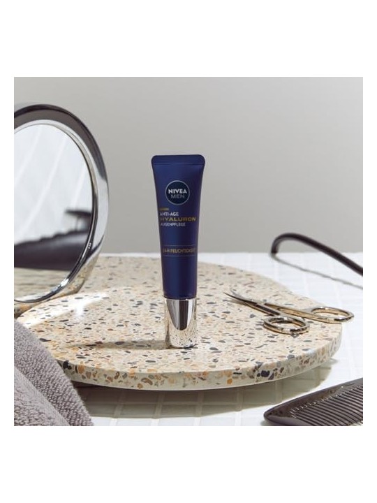 Nivea Crema contorno occhi anti-etï¿½ï¿½ con acido ialuronico per uomo 15ml