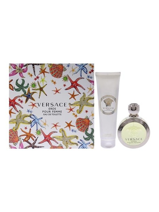 Versace Eros Pour Femme Set regalo eau de toilette 100 ml lozione corpo 150 ml