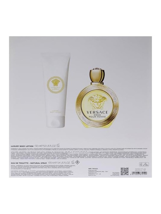 Versace Eros Pour Femme Set regalo eau de toilette 100 ml lozione corpo 150 ml
