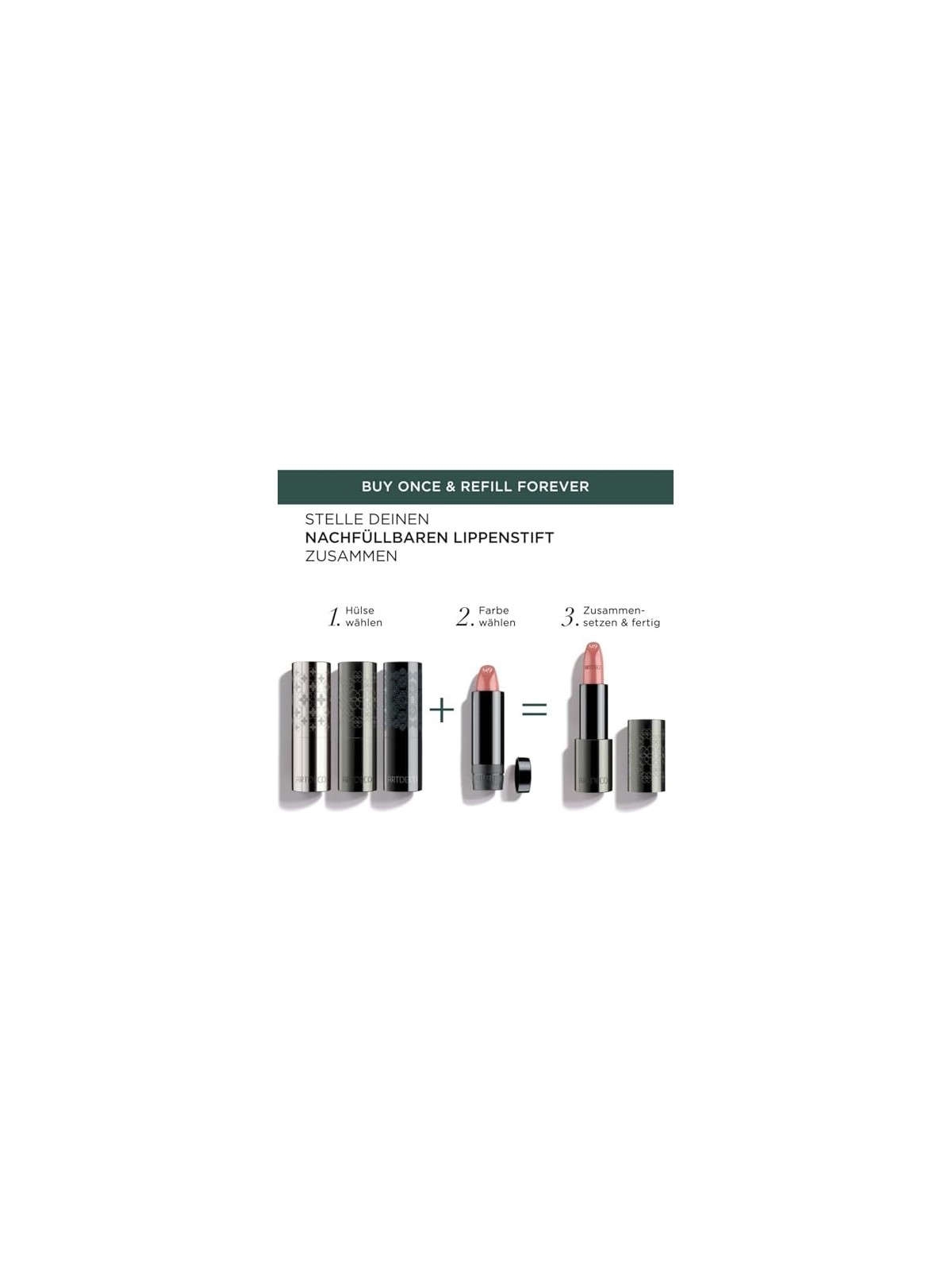 Artdeco Ricarica rossetto Couture 4 ml donna 273 Wild Peony