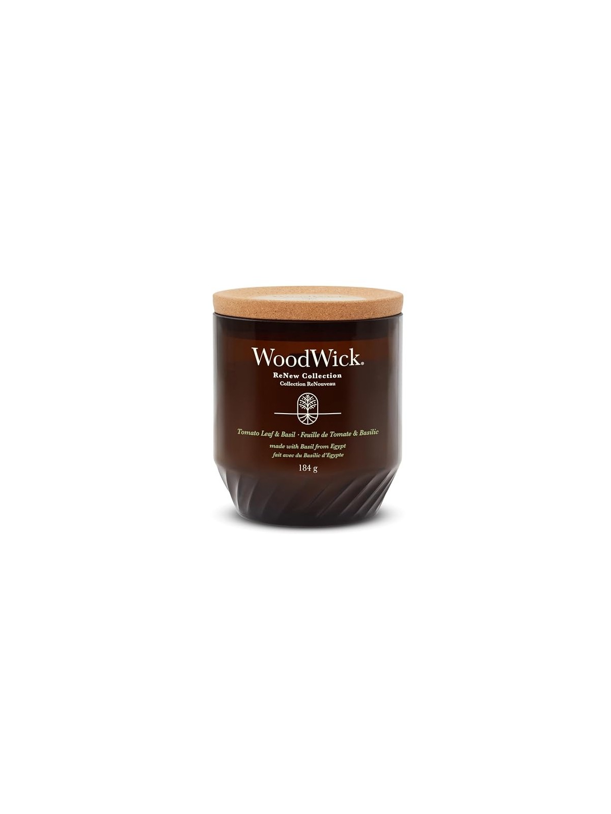 Candela WoodWick Rinnova foglia di pomodoro e basilico unisex 1840g