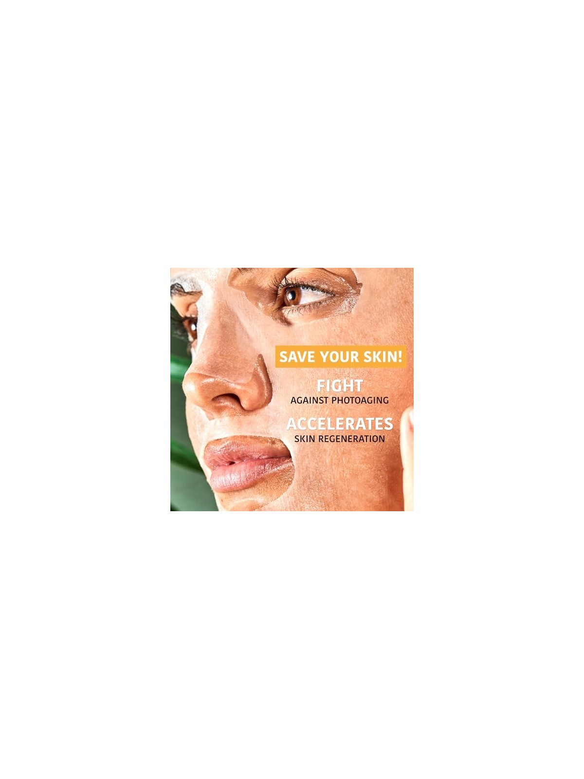 Iroha PAPAYA AHA Peeling Face Mask 1 unit unisex