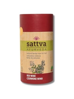 Tintura Naturale alle Erbe per Capelli Vino Rosso 150g