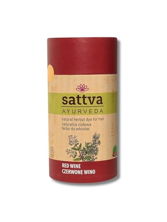 Tintura Naturale alle Erbe per Capelli Vino Rosso 150g