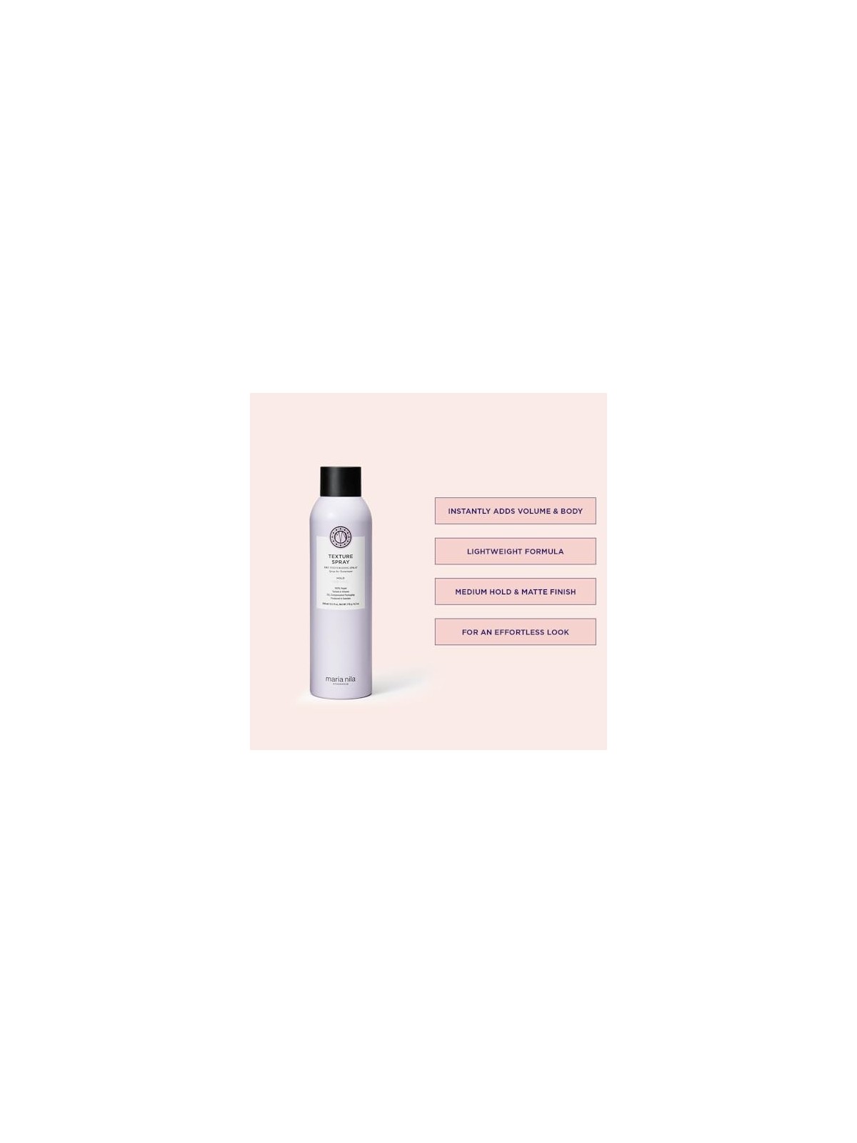 Maria Nila Texture Spray Lacca texturizzante per capelli donna 250ml