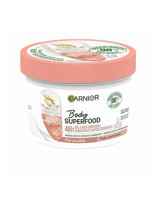 GARNIER BODY SUPERFOOD balsamo idratante ipoallergenico 380ml