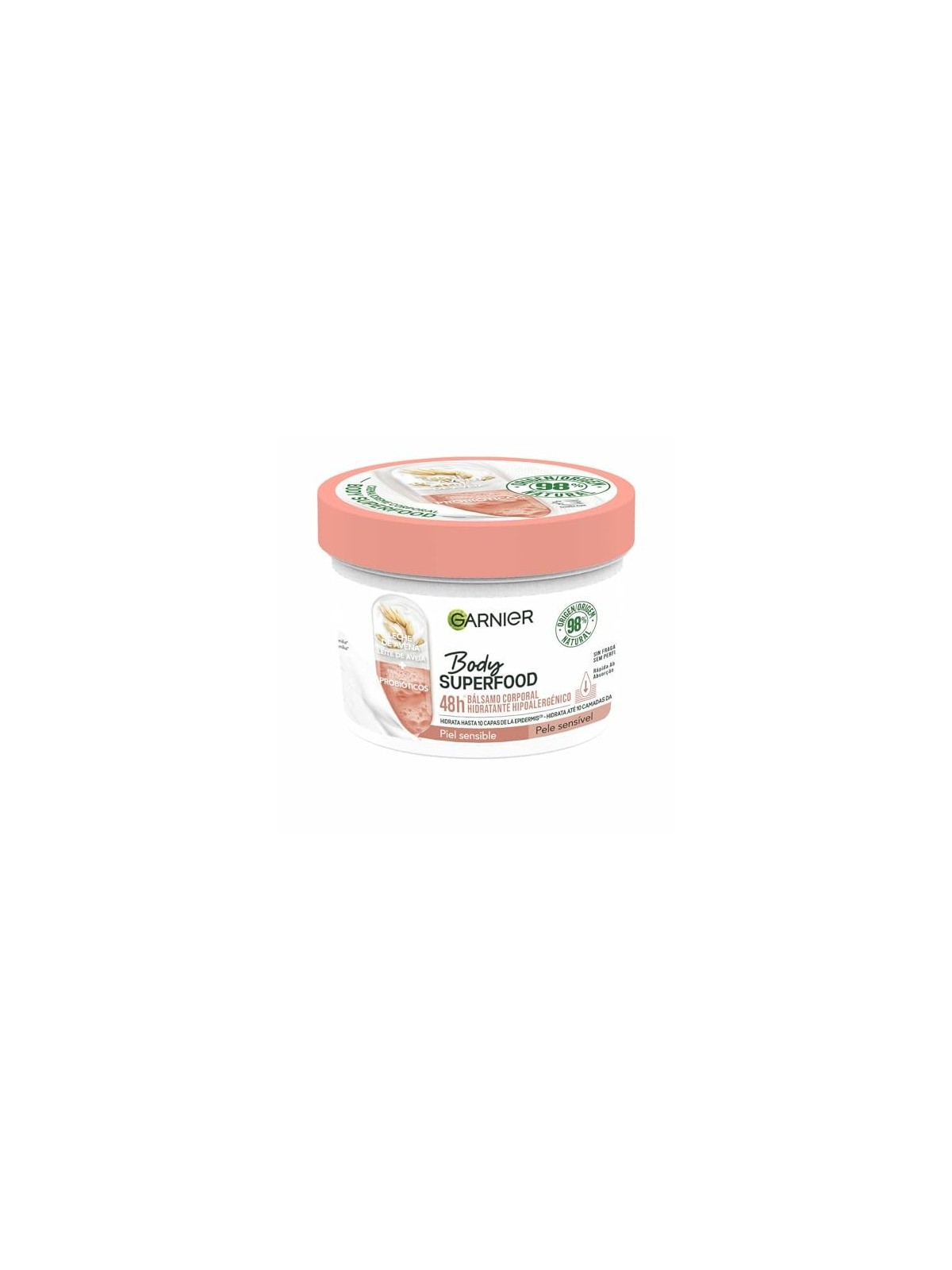 GARNIER BODY SUPERFOOD balsamo idratante ipoallergenico 380ml