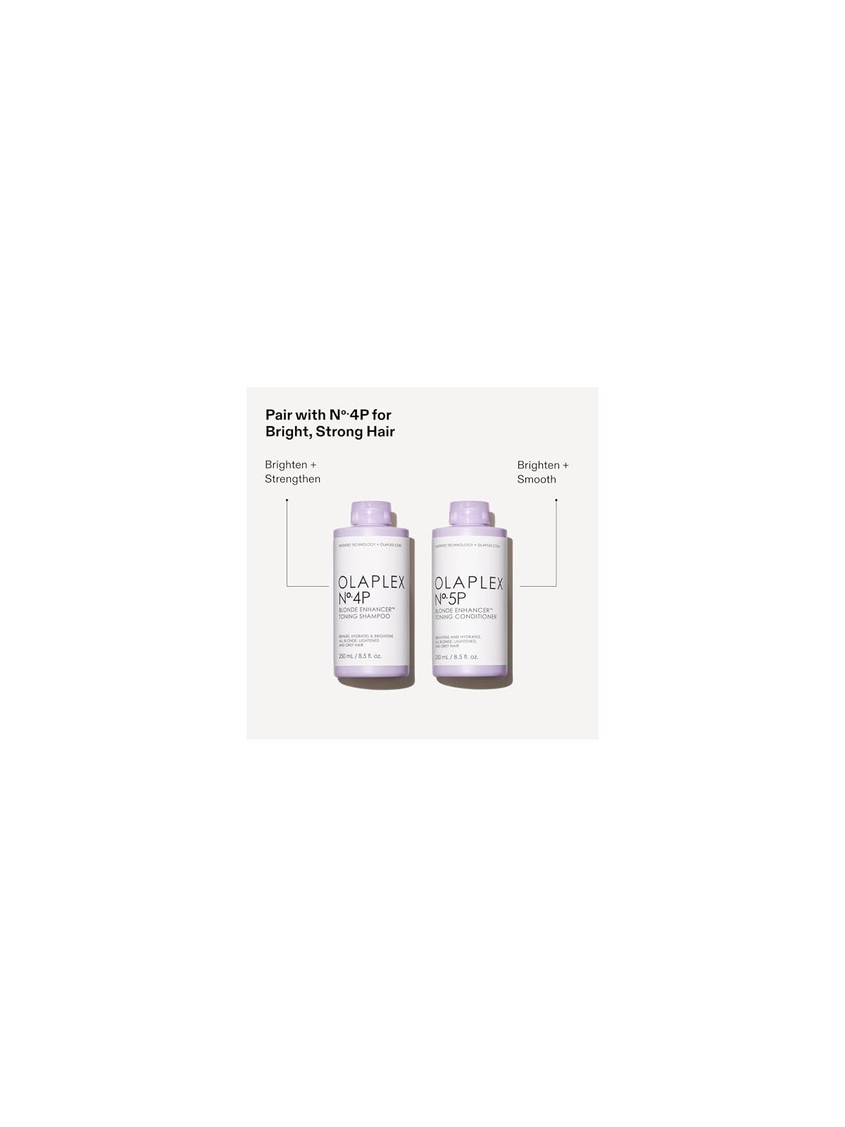 No.5P Blonde Toning Conditioner balsamo per capelli viola 250ml