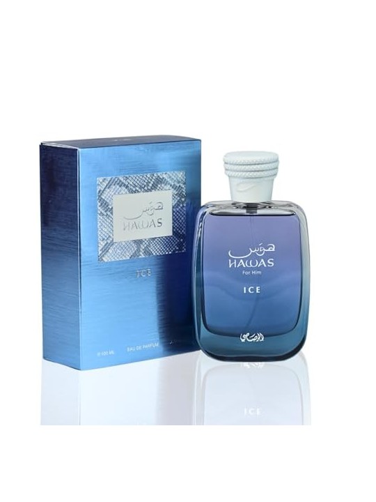 Rasasi Hawas Ice for Him eau de parfum uomo 100ml Rasasi www.essenzetotalstyle.com 