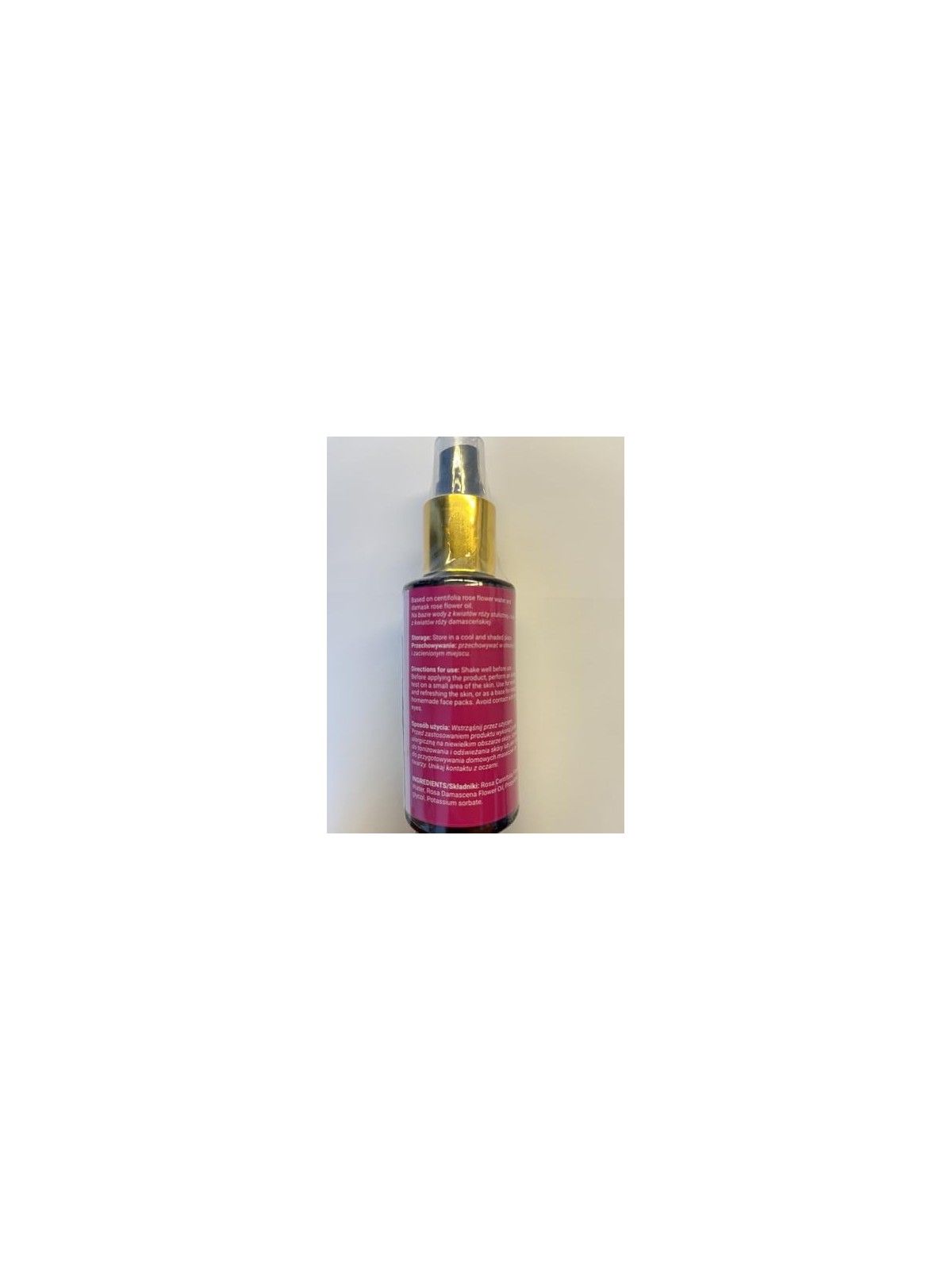 Tonico detergente all'acqua di rose SATTVA