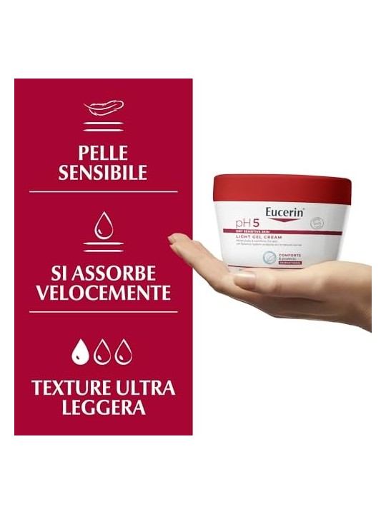 Eucerin pH5 Crema Gel Leggera Crema gel leggera donna 350ml