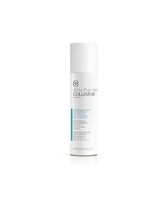 Shampoo secco Collistar con niacinamide, ideale per donna 150ml