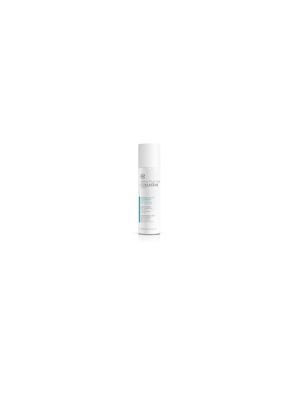 Shampoo secco Collistar con niacinamide, ideale per donna 150ml