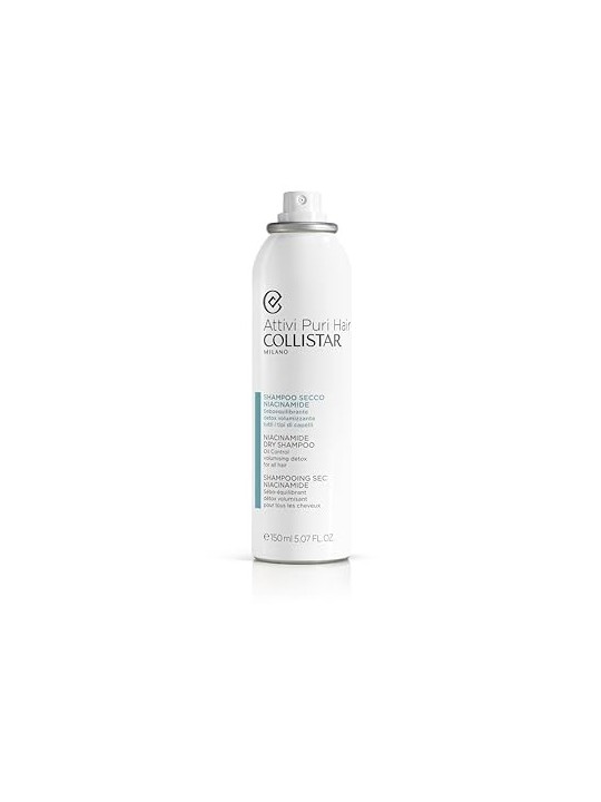 Shampoo secco Collistar con niacinamide, ideale per donna 150ml