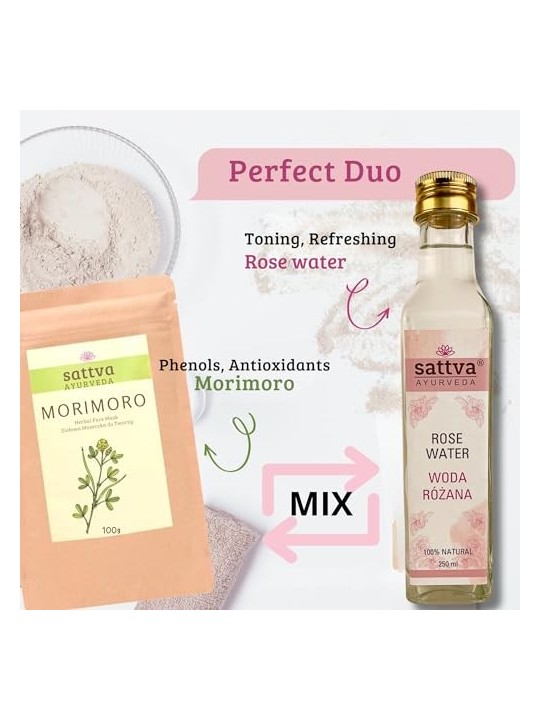 Morimoro Herbal Face Mask 100g - SATTVA Ayurveda