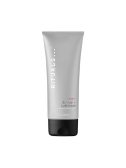 Rituals Sport 2-1 Hair + Body Wash 200ml Activated Charcoal