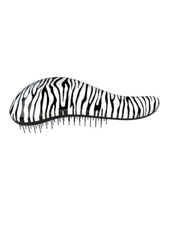 Dtangler Zebrato bianco donna