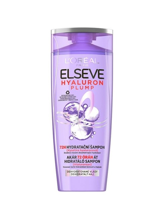 Shampoo idratante Elseve Hyaluron Plump 72H