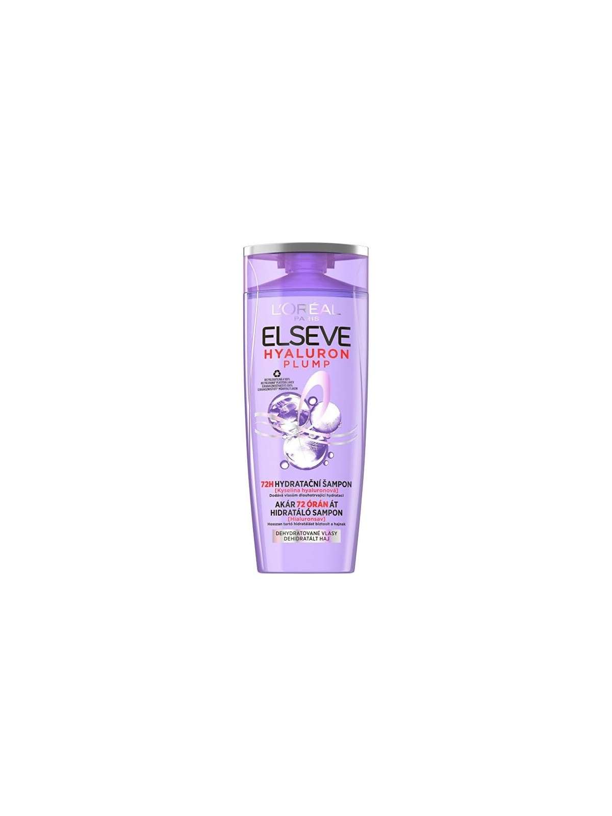 Shampoo idratante Elseve Hyaluron Plump 72H