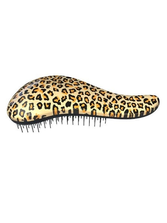 Dtangler Leopard Yellow Spazzola per capelli con manico donna 1 unit Leopard Yellow