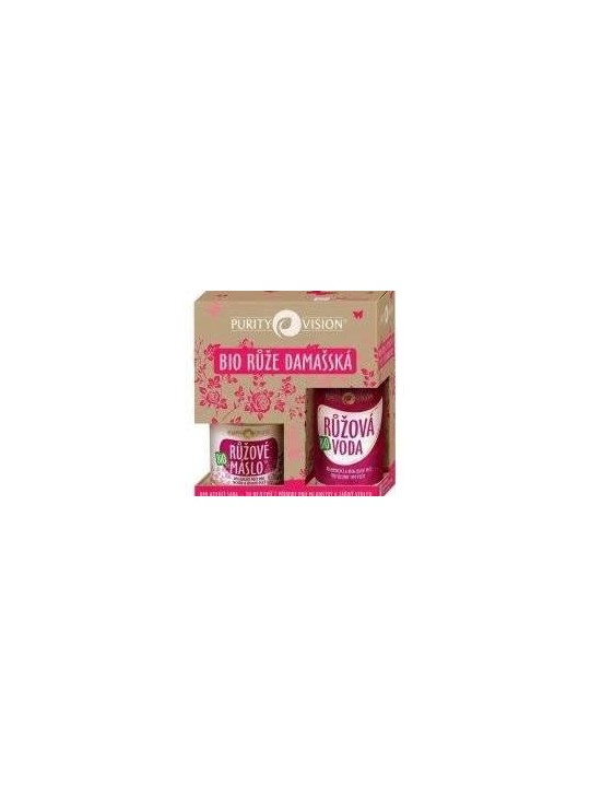 Rejuvenating set with damask rose