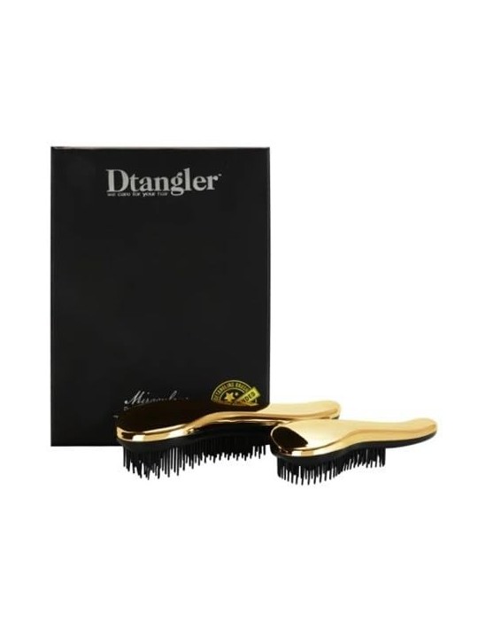 Dtangler Miraculous Gold Set Set regalo di spazzole per capelli donna