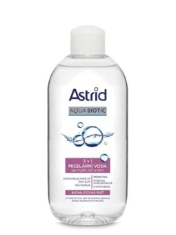 Astrid Acqua micellare 3 in 1 per viso occhi e labbra per pelli secche e sensibili Aqua Biotic donna 200ml