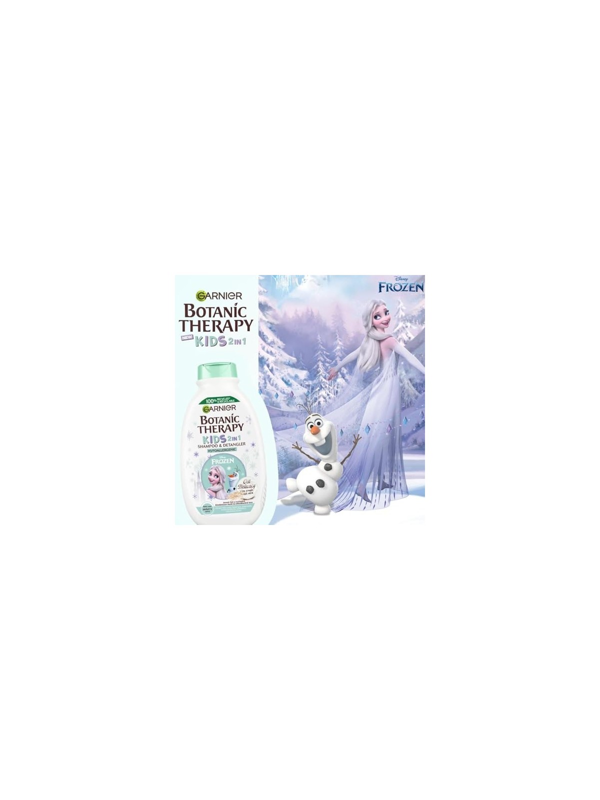 Shampoo e districante Frozen Botanic Therapy 400ml