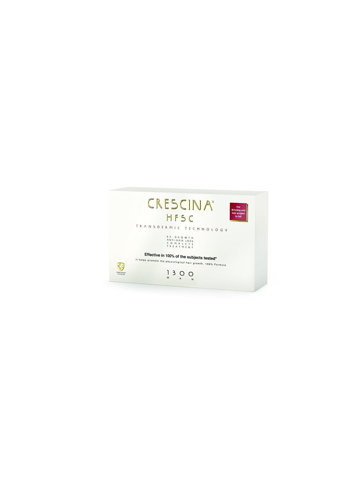 Crescina Transdermic grado 1300 3 5 ml uomo