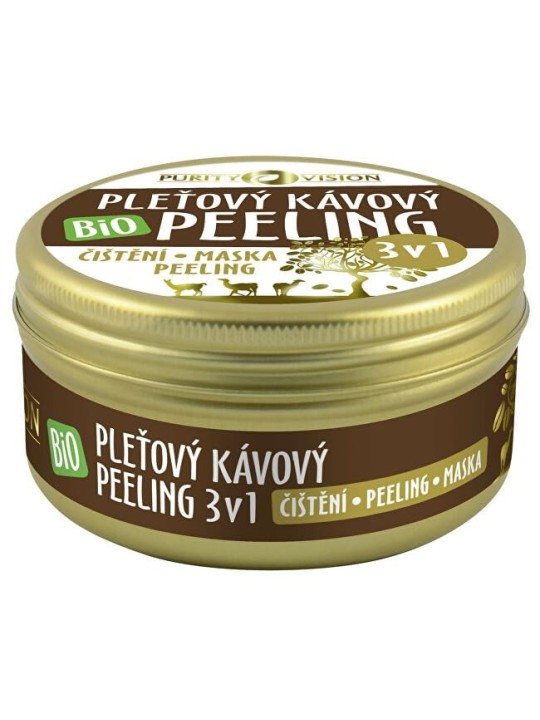 Peeling cutaneo al caffï¿½ï¿½ bio 3 in 1