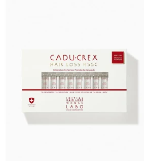 CaduCrex Caduta dei capelli HSSC 20 x 35 ml Trattamento per la caduta iniziale dei capelli per le donne