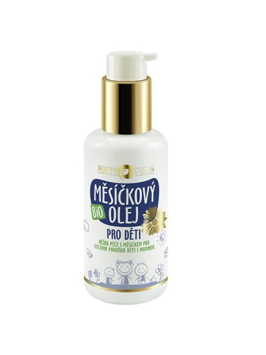 Olio di calendula bio per bambini donna 100ml