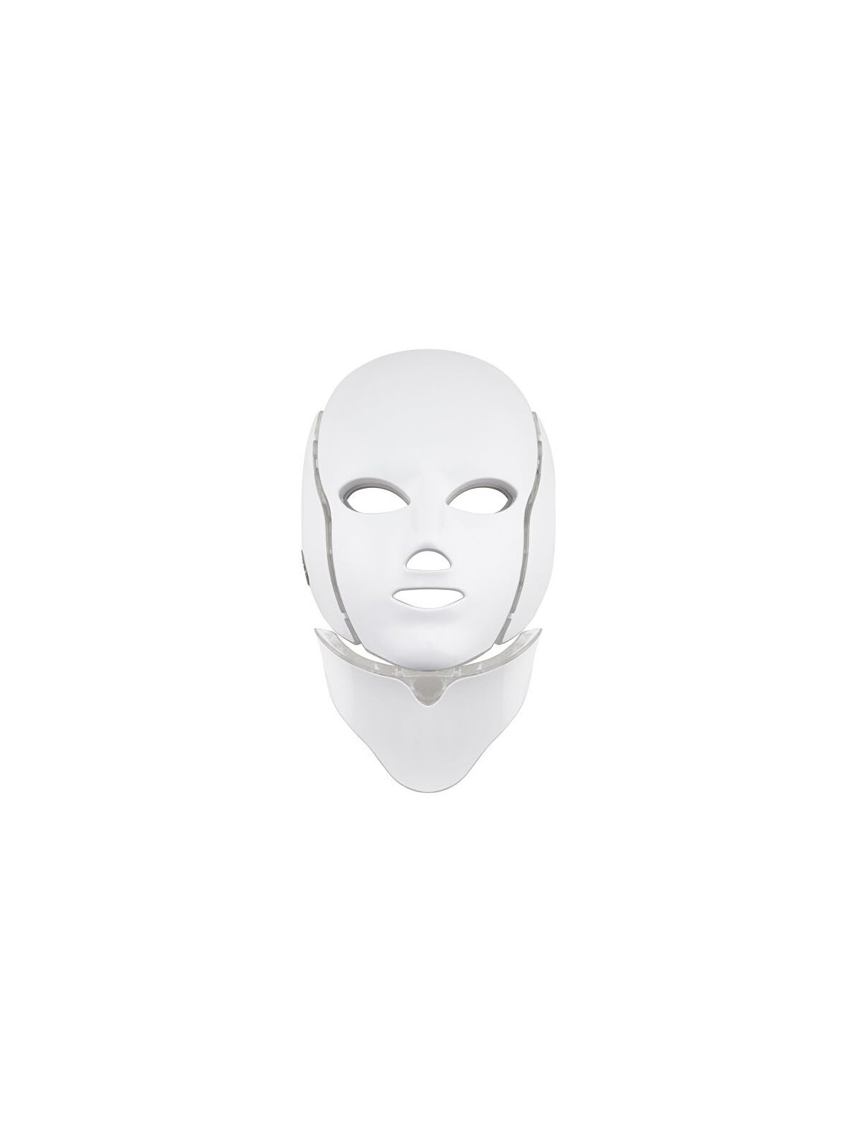 Maschera LED Viso e Collo 7 Colori Bianca Donna