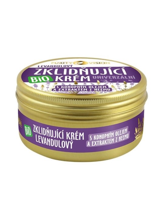 Crema lenitiva alla Lavanda Biologica donna 100ml