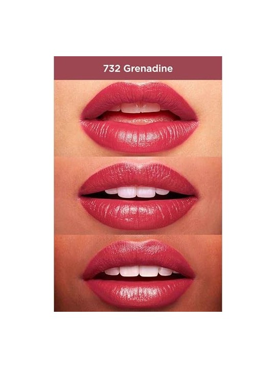 Clarins Joli Rouge Satin Lipstick 3,5g Numero 732 Grenadine-With Camelia Oil