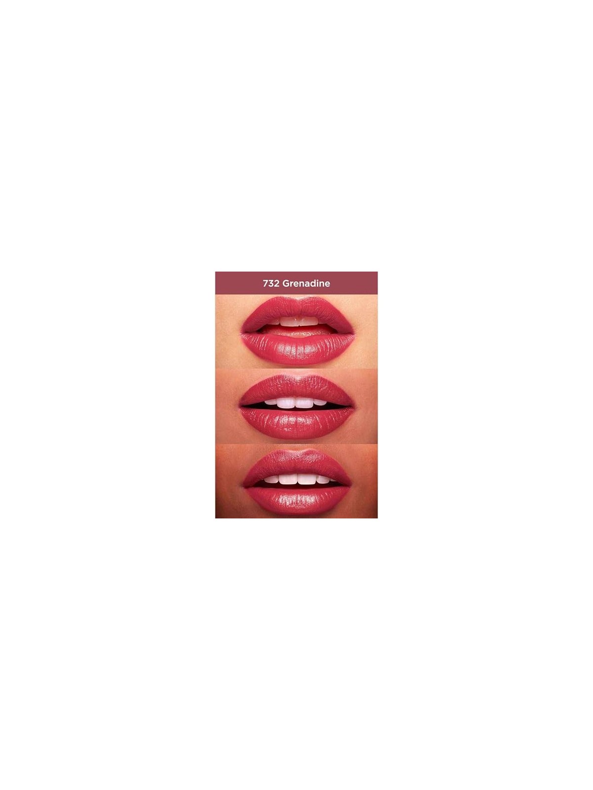 Clarins Joli Rouge Satin Lipstick 3,5g Numero 732 Grenadine-With Camelia Oil
