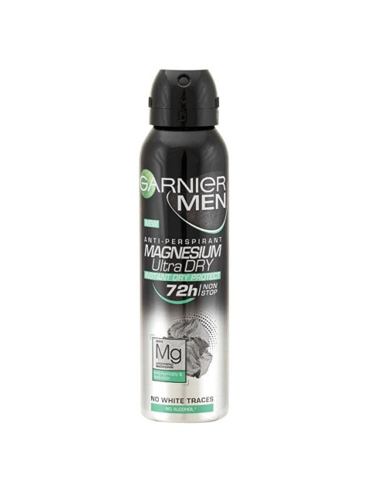 GARNIER MEN Magnesium Ultra Dry Deospray Antitraspirante per uomo con magnesio uomo 150ml