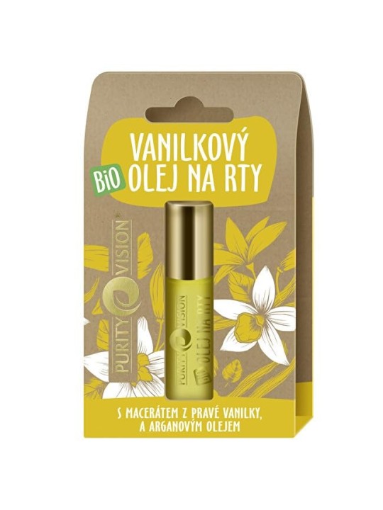 Purity Vision Olio labbra alla vaniglia biologico donna 10ml