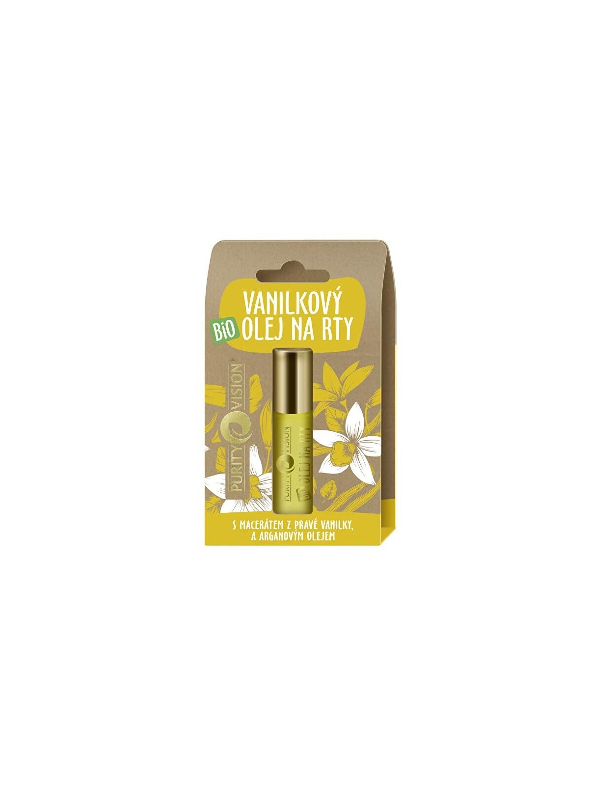 Purity Vision Olio labbra alla vaniglia biologico donna 10ml