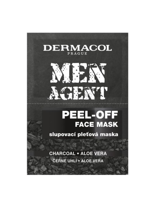 Maschera viso peeloff Men Agent 2 x 75 ml uomo