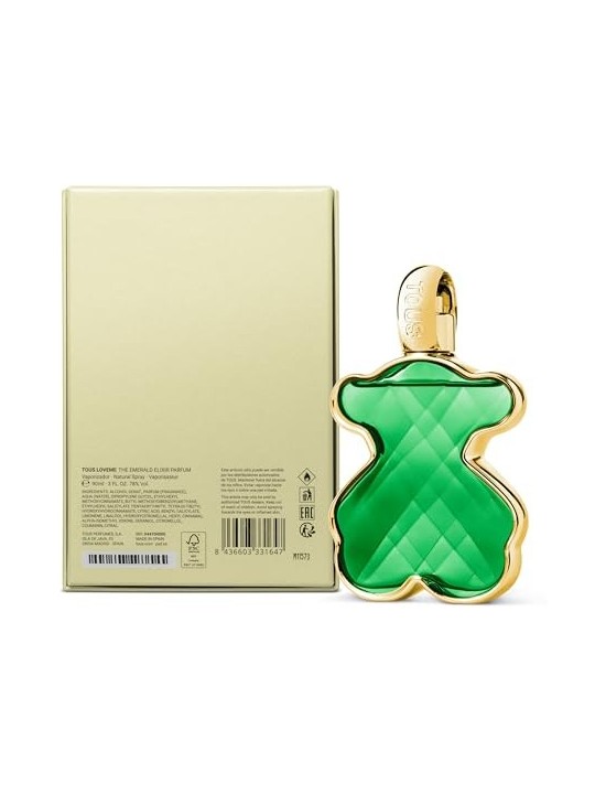 Tous love me emerald elixir 90ml donna