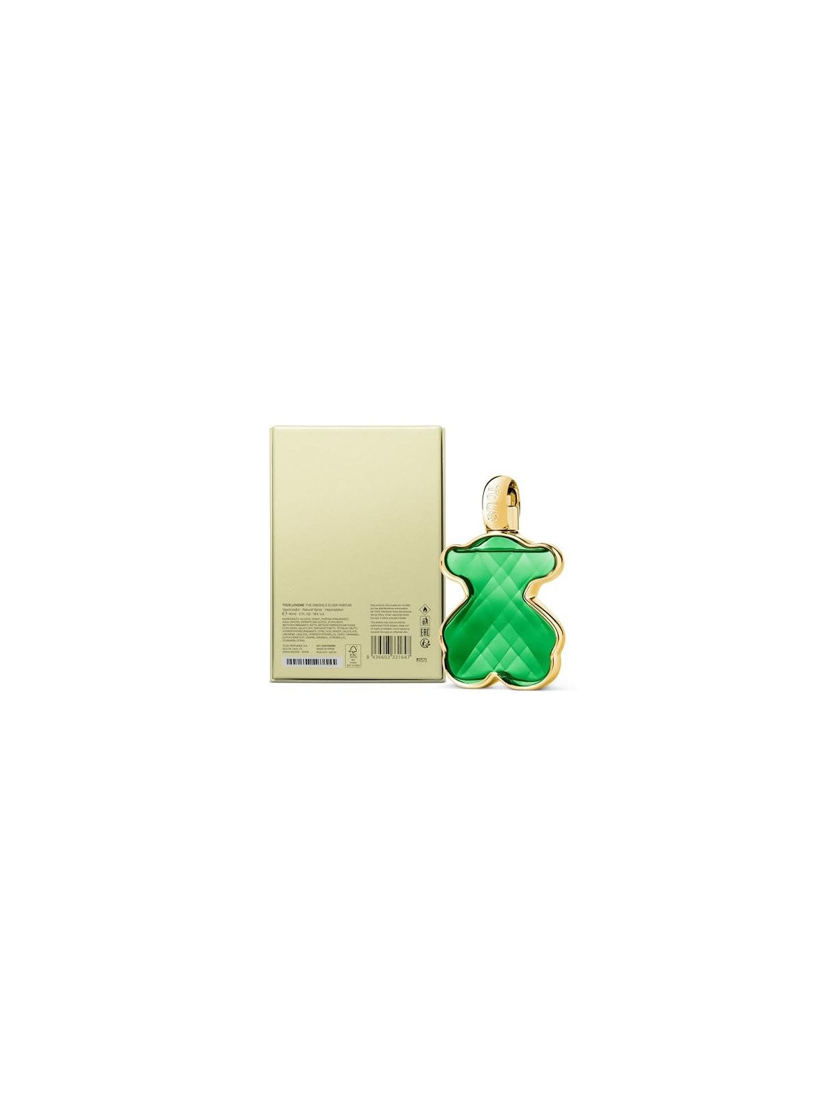 Tous love me emerald elixir 90ml donna