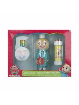 FRAGRANZE PER BAMBINI Cocomelon Set Regalo eau de toilette 50 ml gel doccia e shampoo 2in1 400 ml e sapone a bolle per bambini 5
