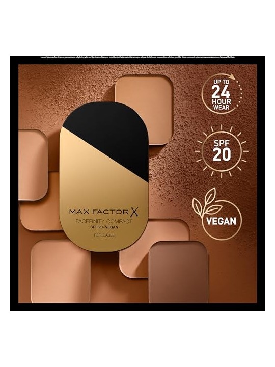 Max Factor FACEFINITY COMPACT SPF20 040 Creamy Ivory 84g